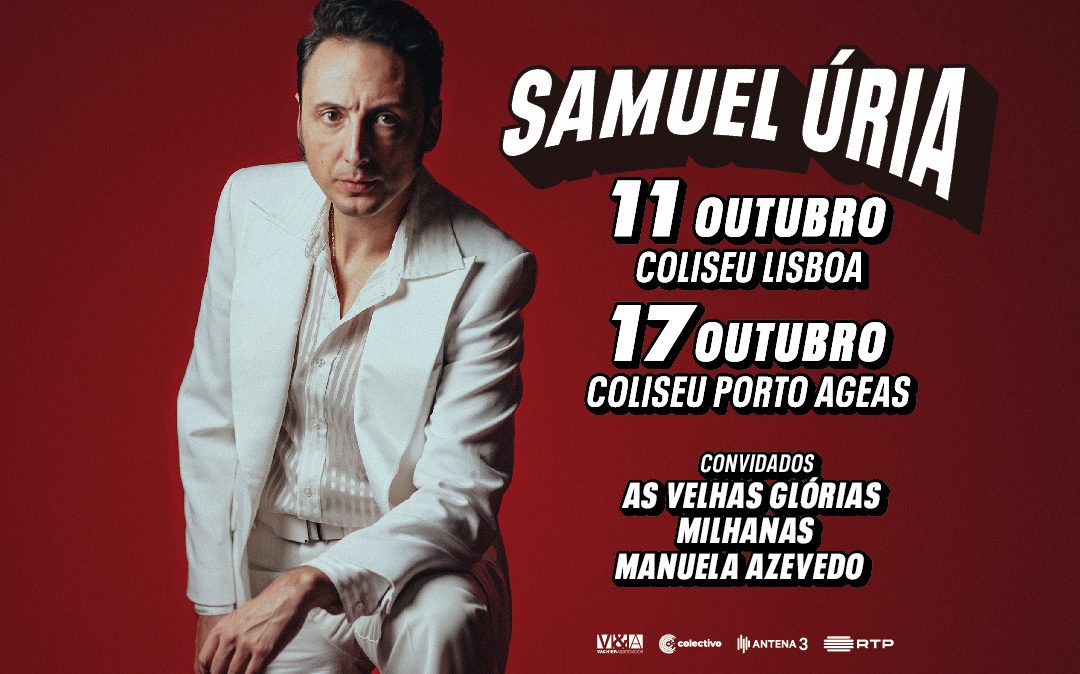 SAMUEL ÚRIA ANUNCIA MANUELA AZEVEDO COMO CONVIDADA NOS COLISEUS